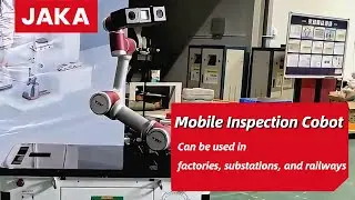 Mobile Inspection Cobot Used in Factory Equipment Rooms, Substations, and Railways