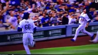Adrian Gonzalez Lucky Catch Washington Nationals