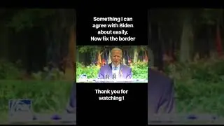 Totally agree! Follow through starting with the border #shorts #politics #policies #border #biden