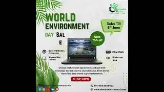 ER Refurbished Laptop World Environment Day Sale