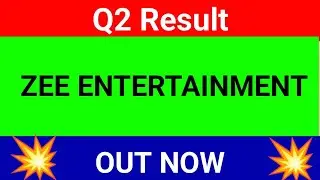 Zee entertainment Q2 result 2025 | Zee entertainment share result today | Zee entertainment news