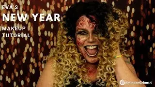 New Years Face Paint Design | Festival Face Paint | Party Face Paint Design