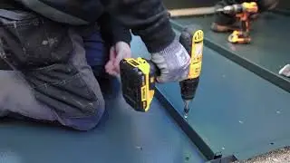 Installing Secure Motorcycle Storage in Bradford City Centre | Centurion Shed Build