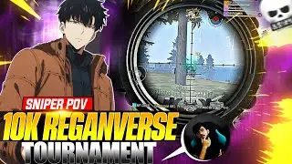 (Raw video) 10k tournament highlights sniper pov 👀 can we qualify ?? Caster reagan tournament 😯