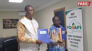 BurkinaFaso : Le FONAFI et la SAFINE SA s’engagent pour le développement des micro entrepreneurs