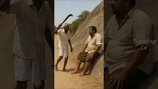 அருவாவோடு வந்த தாத்தா | Trending Of | #shorts #trending #karuppasamy