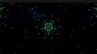 Fireworks Kaleidoscope Beautiful Relaxing Ambience ASMR Background Video Motion Loop Screensaver