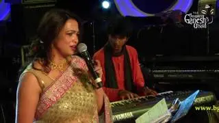 Dr. Ramya Mohan performing Medley of Devotional, light & folk music @ 54th Bengaluru Ganesh Utsava