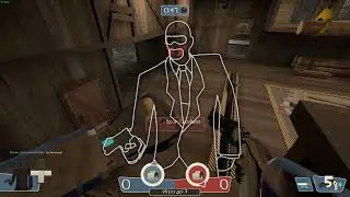 Team Fortress 2 Classic геймплей за шпиона