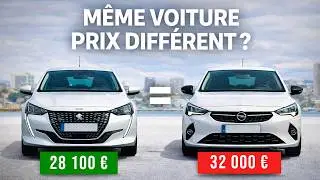 M&ecirc;me voiture, prix diff&eacute;rent : 7 mod&egrave;les pass&eacute;s au crible