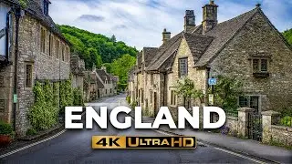 ENGLAND IN 4K | London to the Countryside - Relaxing Scenic Landscapes