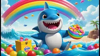 🦈 Baby Shark Candy Adventure 🍬🎶 | Fun Action & Learning Song for Toddlers