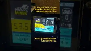 CYD Repurposed for Nerdminer V2 -Hashing and Flashing: Expose yourself to Solo BTC Mining #btc #solo
