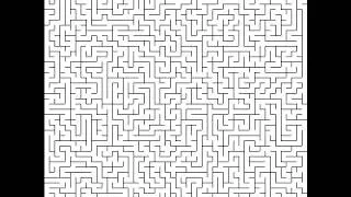 Python Maze Generation Visualization