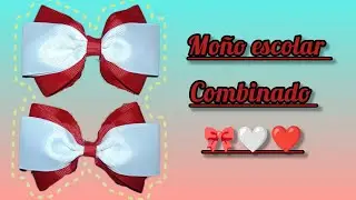 C&oacute;mo hacer mo&ntilde;os escolares  🤍❤️
