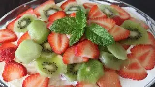 How to make Sponge Finger & Fruit Dessert