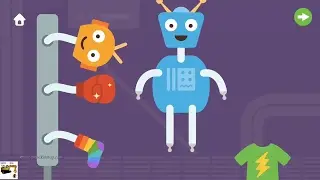 Vid&eacute;o dr&ocirc;le avec Sago Mini Robot Party - Kids Learn Gameplay et Activity party for Preschool