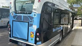Heuliez Bus GX 137 GNV n°243015 sur ligne 25 keolis Seine et Oise est