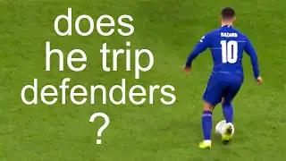 Eden Hazard ball protection was so good it's funny ..