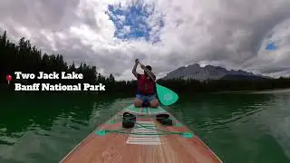 Paddle Boarding: Two Jack Lake | Banff National Park