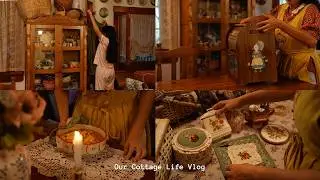 Creating My Dream Grandma Cottage Kitchen 🕯️🧺🪡 | Cozy Cottagecore Decor