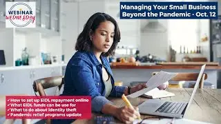 Managing Your Small Business Beyond the Pandemic - EIDL loans due