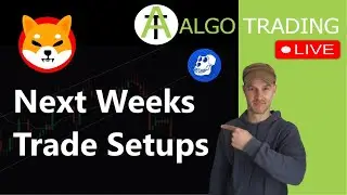 Live Trading and TA Session - NEXT WEEKS TRADE SETUPS.  SHIBA INU  |  APE |  CRV