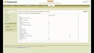Creating a 4-H Enrollment Report