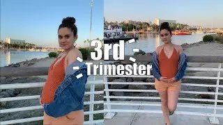 THIRD TRIMESTER UPDATE - SYMPTOMS, 39 WEEKS, BUMP UPDATE// EGYPTIANBEAUTY