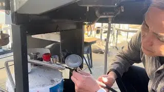 How to produce strong flame on your BBQ grill with side burner