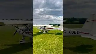 3-axis Plan getting ready for flight #smallplane #flying #aviation #shorts #foryou #fyp #viralvideo