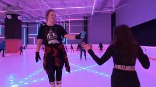 Alisa Panchenko ice stilts