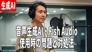 生成AIの映像制作に使える！音声生成AI・FishAudioの問題点と対処法