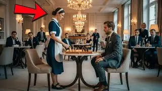 Sie Luden die Putzfrau Zum Schachspielen ein – Nur Zum Spaß… Doch Ihr Erster Zug Schockierte Alle