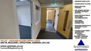 Unit 1b, Brasswell Office Park, Dumfries, DG1 3UE