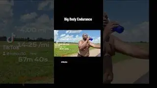Big Body Endurance Long Run Scorcher #heat #running #dream