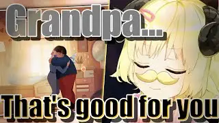 Watame Understands Everything and Burst into Cry Seeing Grandpa's Unexpected Ending【EN&JP subtitles】