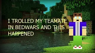 I trolled my teammate in beadwars. THIS HAPPENED...