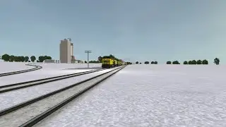 ORTS: Fast UP C45ACCTE #7445 WB ZG2OAB-01 At Clinton, IA
