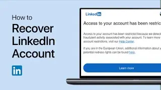 How To Recover Lost or Restricted LinkedIn Account - Tutorial