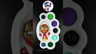 Sprunki OC Color Mixing 🫣 Iron Man ✊ #sprunki #ironman #colormixing