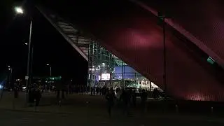 Post show scene of Bob Dylan in Glasgow. Rough and Rowdy Ways show. November 16, 2025