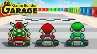Mario Kart Recreated in Game Builder Garage