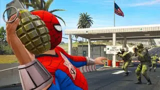 ЧИТЕР С ГРАНАТОЙ ТРОЛЛИТ ВОЕННЫХ В GTA 5 RP