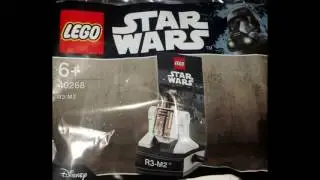 New Rare Lego Star Wars R3-M2 ploybag Images set 40268