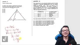 MABA CONCURSOS  -  ÂNGULO E LOG  - APRENDIZ DE MARINHEIRO - QUESTÕES 25 e 26 - 2020 - Prof. Valentim
