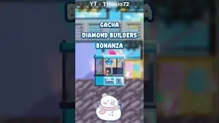 Gacha 400 DIAMOND BUILDERS BONANZA ❄️ || Growtopia Short Video