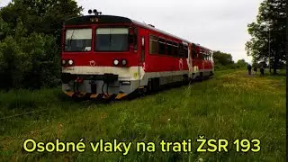 Osobné vlaky na trati ŽSR 193. #1