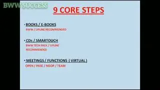 9 CORE STEPS || BOOK,CD, FUNCTION ||&trade;BASIC NEED || ABHAY SINGHAmway New Diamond