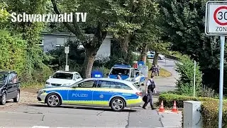 🚨🚔 Großer Polizeieinsatz: Mann spaziert mit Pistole und Bierflasche durch Bad Säckingen [16.09.2021]